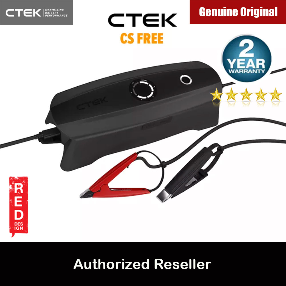 Picture of CTEK CS Free Portable Charger and 12V Powerbank Red Design- Red Design Cases, Red Design Covers, iPad Cases and a wide selection of Red Design Accessories in Malaysia, Sabah, Sarawak and Singapore 