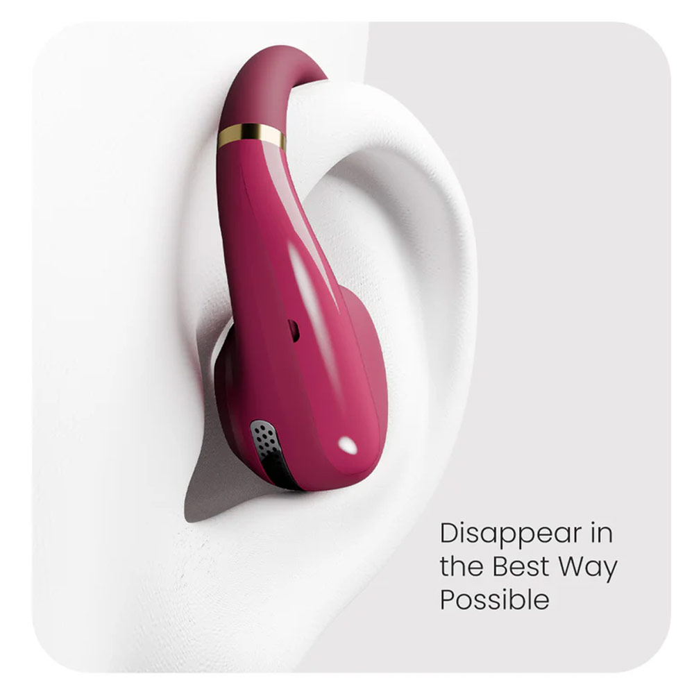 Picture of HiFuture VibeMate Premium Bluetooth 5.4 Comfort Open Ear Headphones Waterproof with ENC Noise Cancellation (Black)