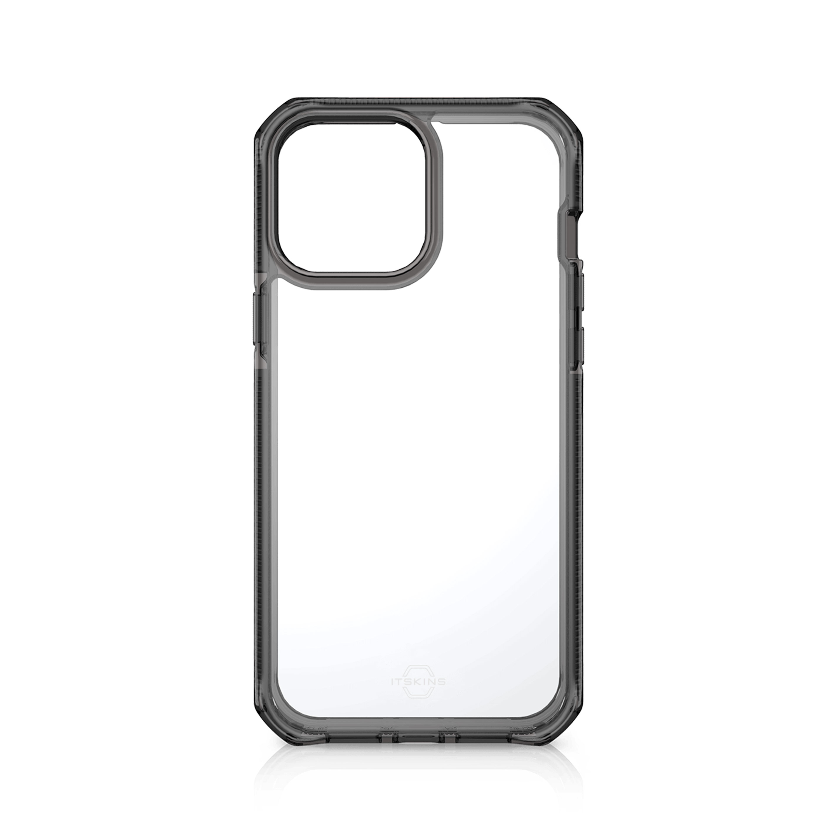 Picture of Apple iPhone 13 Pro 6.1 Case | ITSKINS SUPREME CLEAR Certified Antishock Extreme Impact Case for iPhone 13 Pro 6.1 (Smoke Transparent)