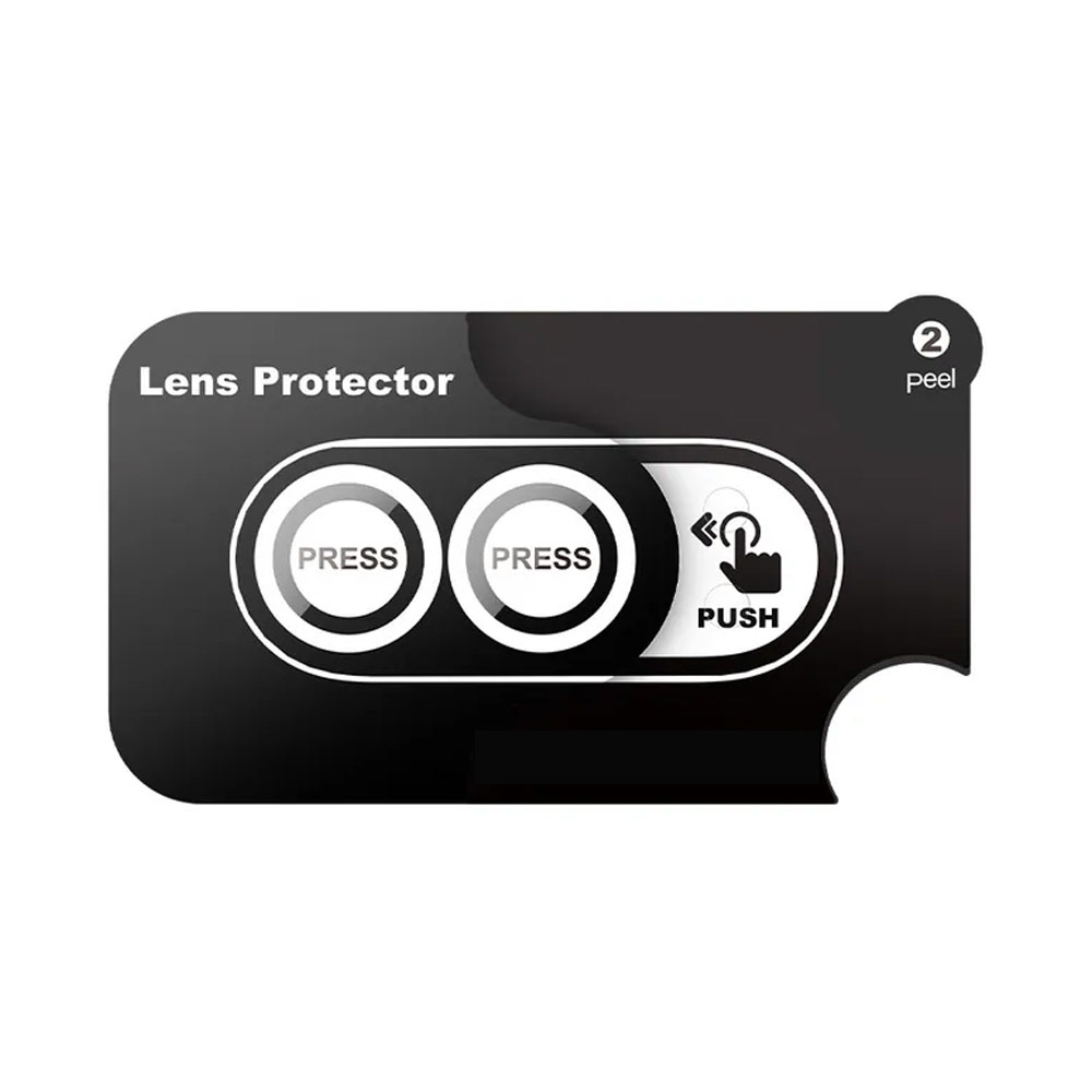 Picture of Apple iPhone 18 Pro  | JTLEGEND Titanguard Full Cover Camera Lens Protector Glossy for iPhone Duo (with Quick Install Board)  - Clear