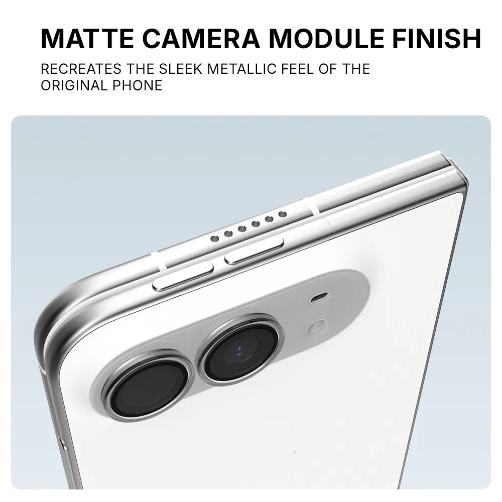 Picture of Apple iPhone 18 Pro  | JTLEGEND Titanguard Full Cover Camera Lens Protector Glossy for iPhone Duo (with Quick Install Board)  - Clear