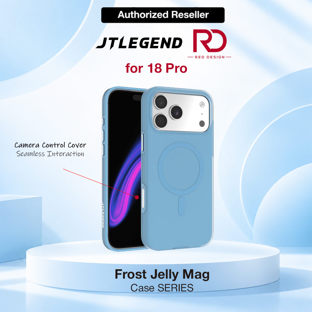 Picture of Apple iPhone 18 Pro Case | JTLEGEND Frost Jelly Mag Case for iPhone 18 Pro - Light Blue