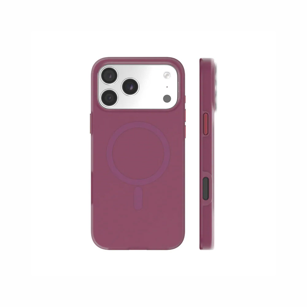 Picture of Apple iPhone 18 Pro Max Case | JTLEGEND Frost Jelly Mag Case for iPhone 18 Pro Max - Berry Wine