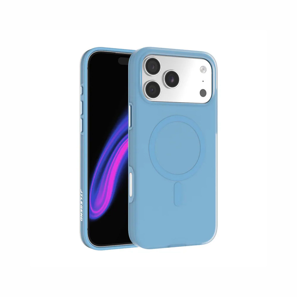 Picture of Apple iPhone 18 Pro Max Case | JTLEGEND Frost Jelly Mag Case for iPhone 18 Pro Max - Light Blue