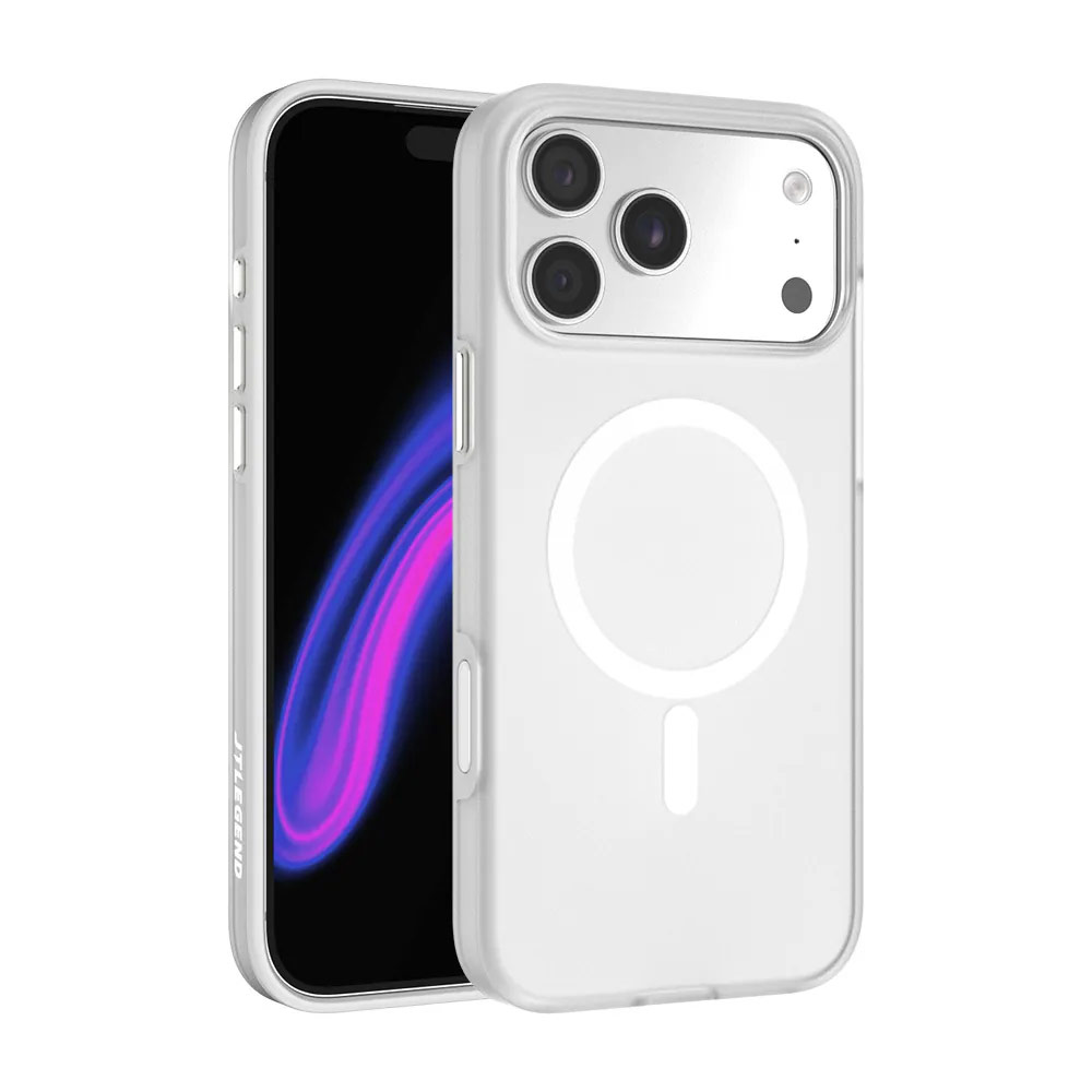 Picture of Apple iPhone 18 Pro Max Case | JTLEGEND Frost Jelly Mag Case for iPhone 18 Pro Max - Polar White