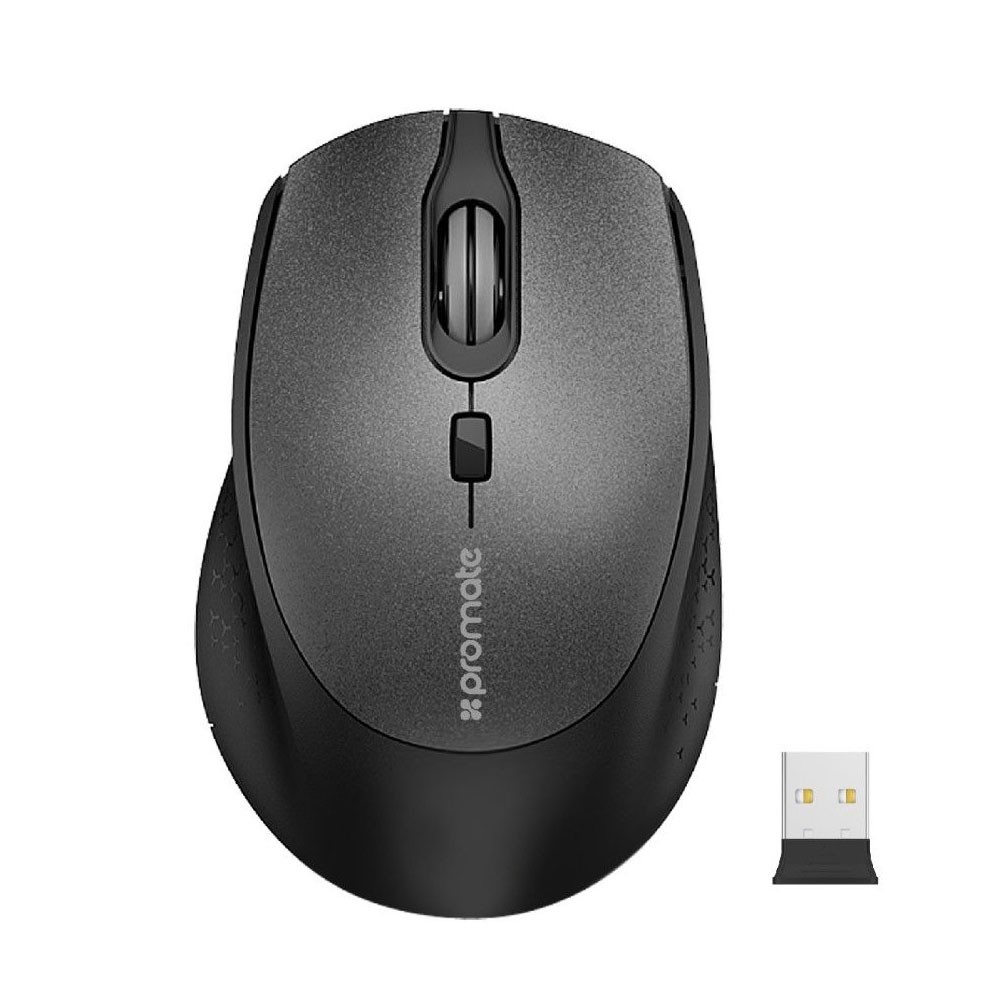 Picture of Promate Wireless Mouse Lightweight 2.4Ghz Wireless Optical Mouse with USB Nano Receiver for PC Laptop Tablet Mac Clix-5