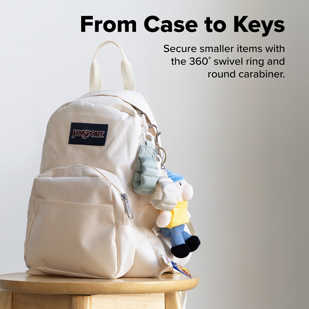 Picture of Ringke Eye Catching Holder Link & Puffer Finger Strap for Phone case (Floral Pink)