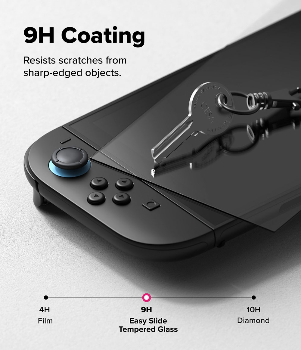 Picture of Samsung Galaxy Z Fold 7  | Ringke Easy Slide Tempered Glass Nintendo Switch 2 (2 Pack)