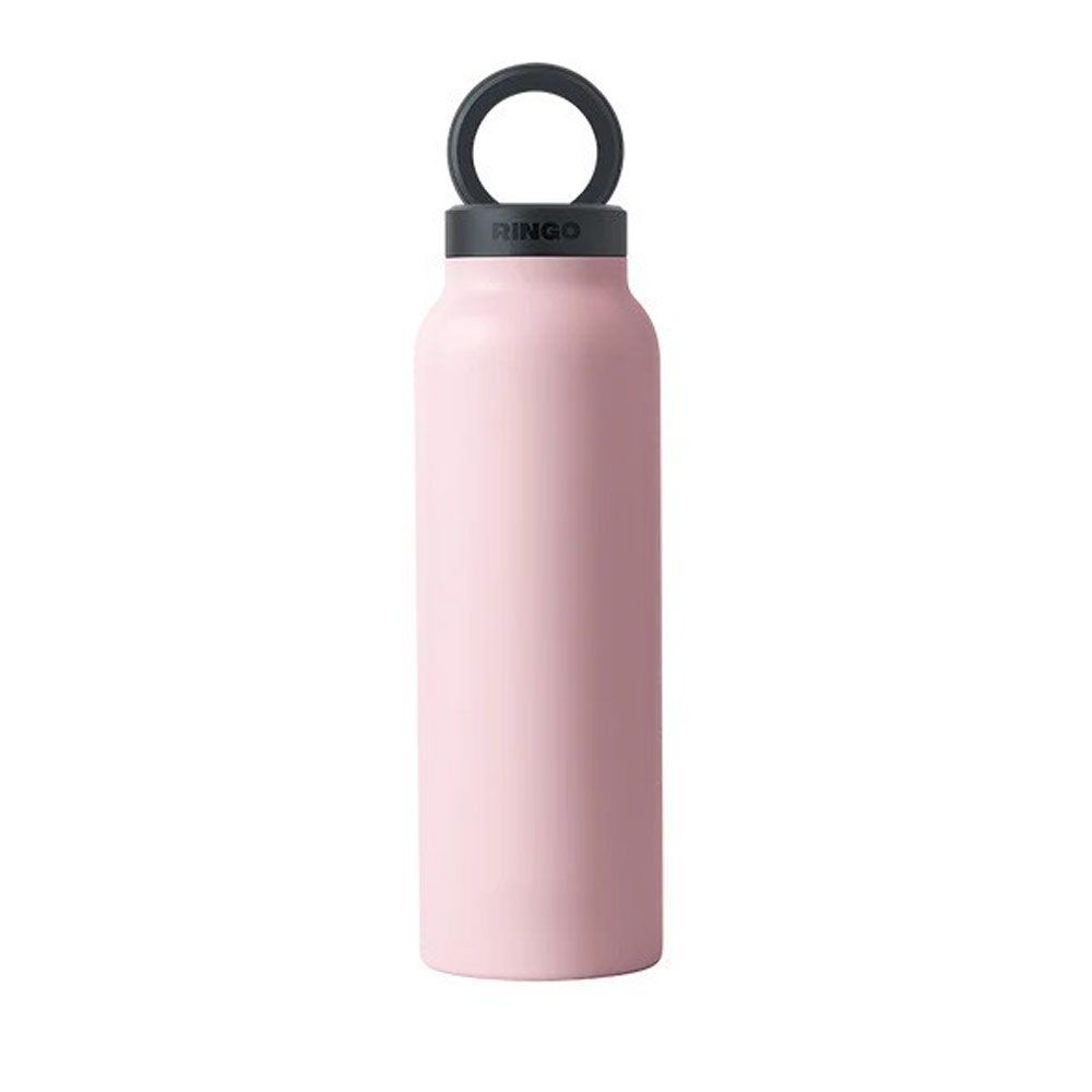 Picture of Ringo Stainless Steel Water Bottle with Magnetic Magsafe Compatible Lid 24oz 700 ml BPA Free (Pink)