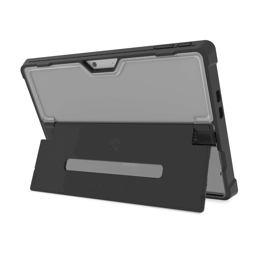 Picture of Microsoft Surface Pro 9 Case | STM DUX SHELL Rugged Protection Stand Case for Microsoft Surface Pro 9 (Black)