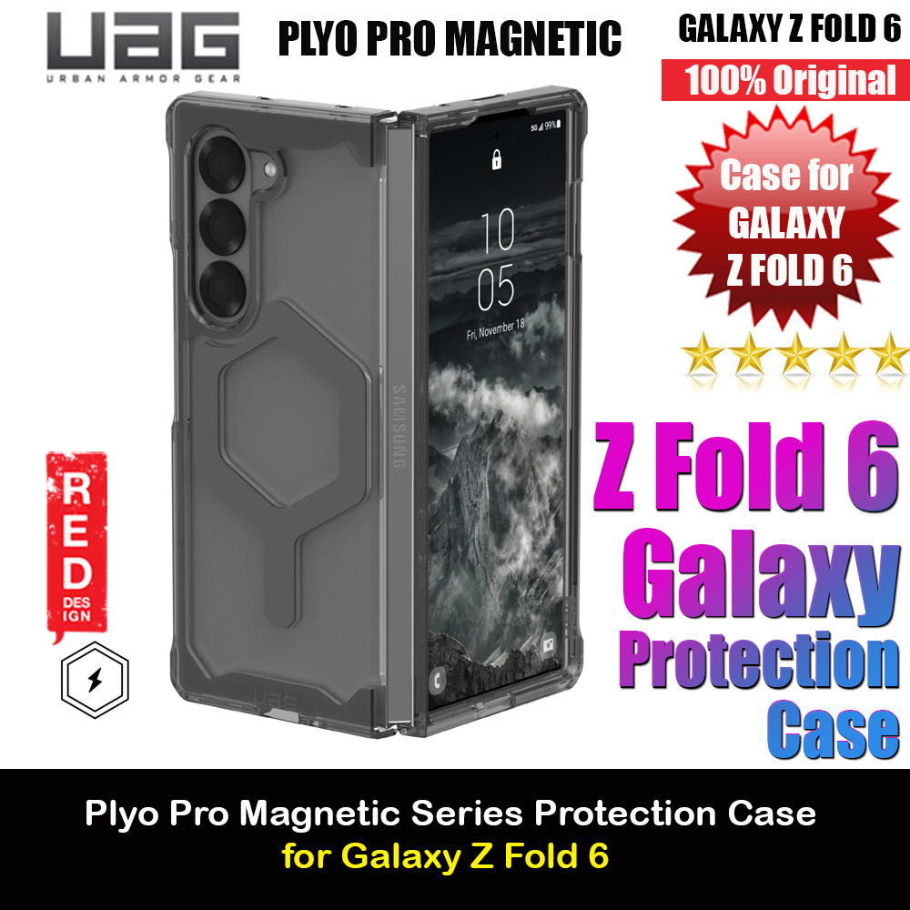 Picture of UAG Plyo Pro Series Drop Protection Case Magsafe Wireless Charging Compatible for Samsung Galaxy Z Fold 6 (Ash Space Grey) Samsung Galaxy Z Fold 6- Samsung Galaxy Z Fold 6 Cases, Samsung Galaxy Z Fold 6 Covers, iPad Cases and a wide selection of Samsung Galaxy Z Fold 6 Accessories in Malaysia, Sabah, Sarawak and Singapore 