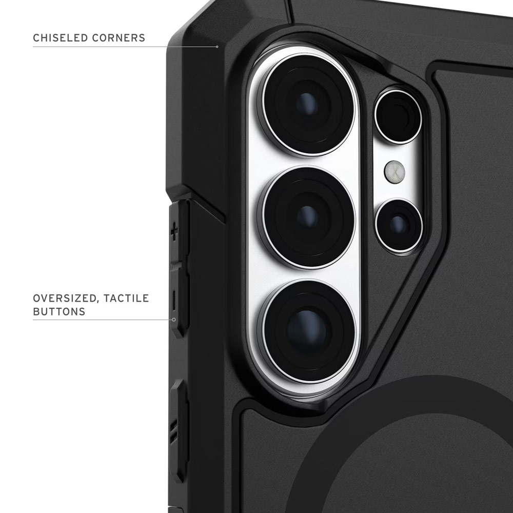 Picture of Samsung Galaxy S26 Ultra Case | UAG Trooper for Samsung Galaxy S26 Ultra Drop Protection Case Case with Magnetic Charging Compatible (Black)