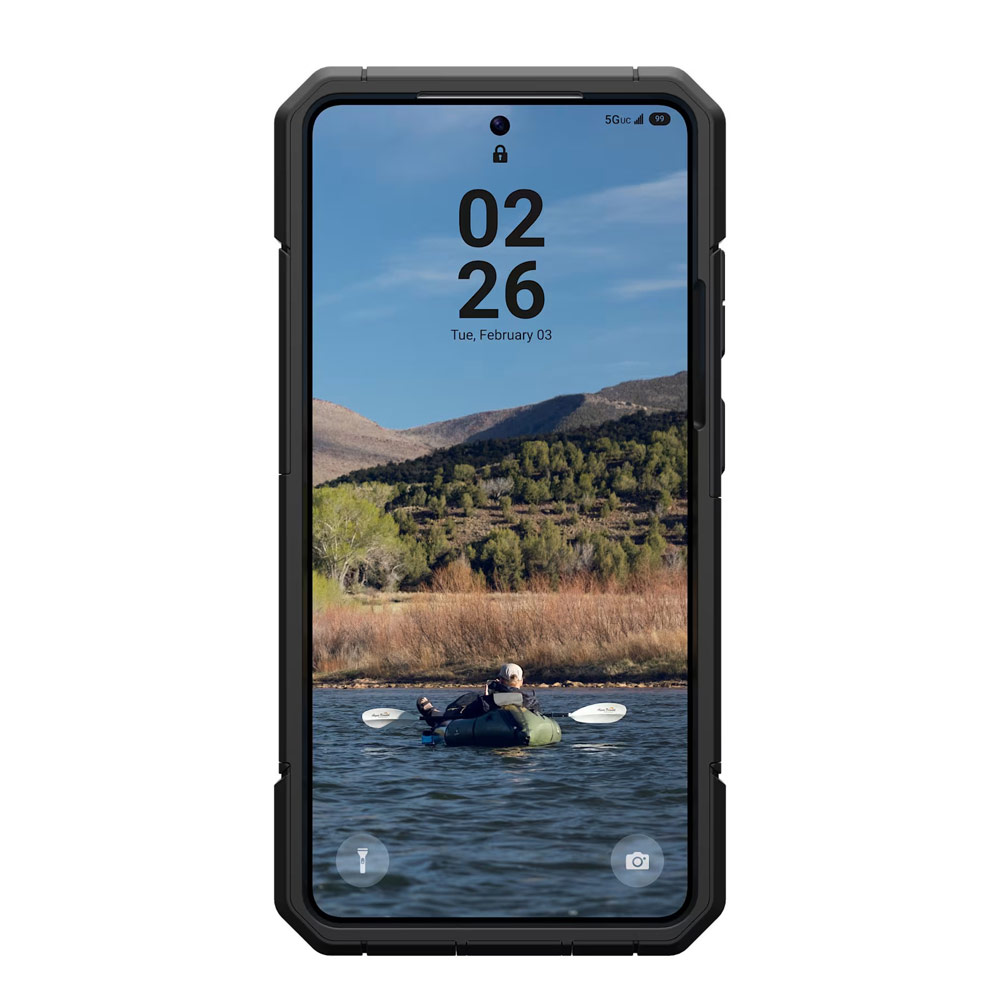 Picture of Samsung Galaxy S26 Ultra Case | UAG Trooper for Samsung Galaxy S26 Ultra Drop Protection Case Case with Magnetic Charging Compatible (Black)