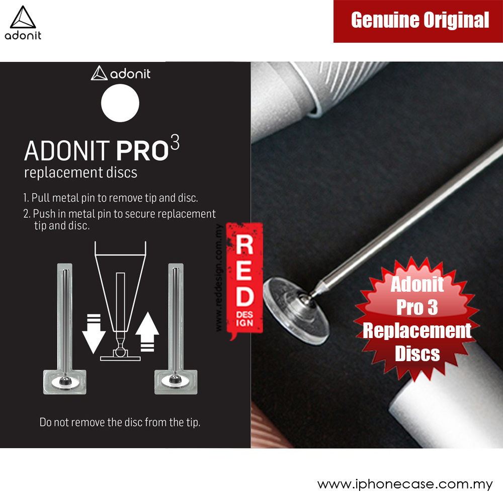 Picture of Adonit Replacement Disc Kit Pro 3 ADRDK for Mini 3 Pro 3 Pro 4 (2 pcs) Apple iPad 2- Apple iPad 2 Cases, Apple iPad 2 Covers, iPad Cases and a wide selection of Apple iPad 2 Accessories in Malaysia, Sabah, Sarawak and Singapore 