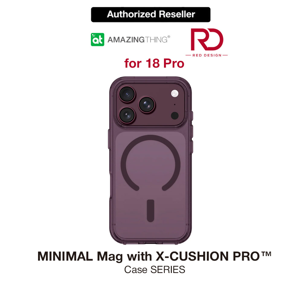 Picture of Amazingthing MINIMAL Mag Protection Case with X-CUSHION PRO Protection for iPhone 18 Pro - Clear Apple iPhone 18 Pro- Apple iPhone 18 Pro Cases, Apple iPhone 18 Pro Covers, iPad Cases and a wide selection of Apple iPhone 18 Pro Accessories in Malaysia, Sabah, Sarawak and Singapore