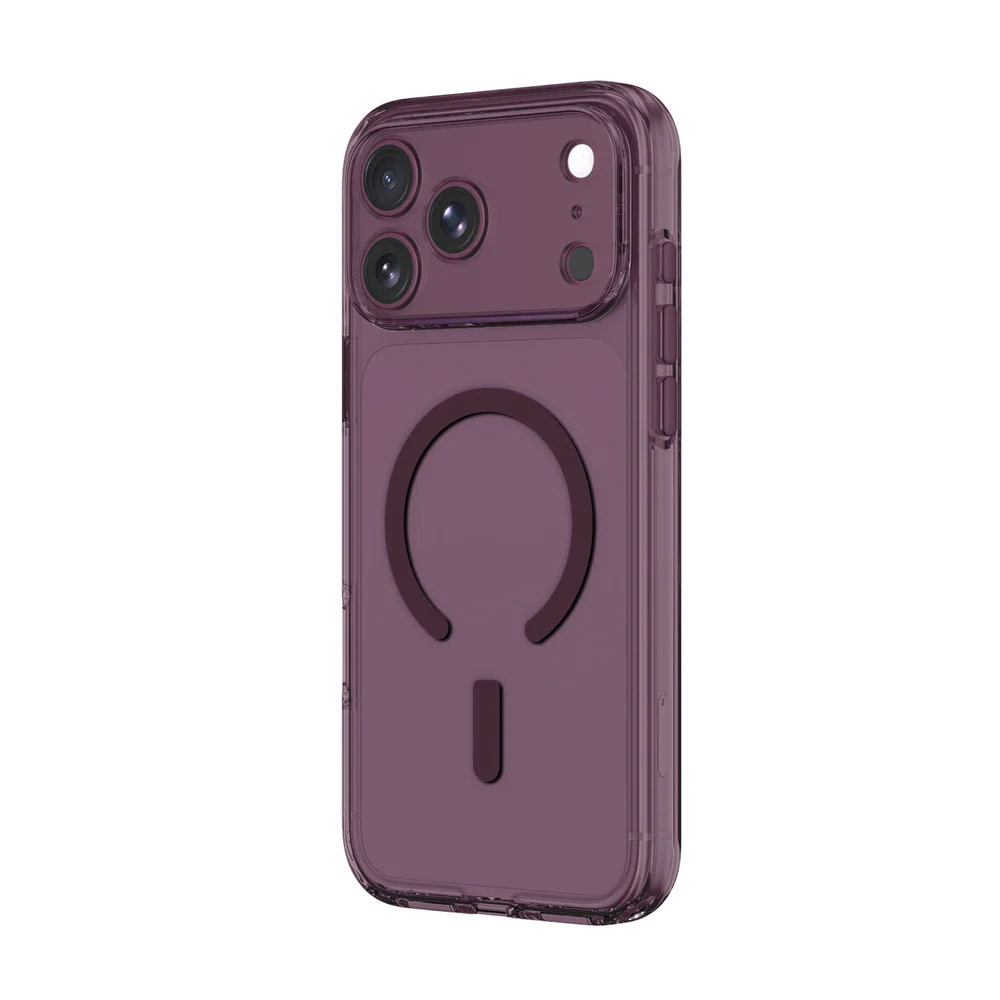 Picture of Apple iPhone 18 Pro Case | Amazingthing MINIMAL LensGuard Clarity Full Camera Cover Magnetic Charging X-CUSHION PRO 8 Case for iPhone 18 Pro - Purple