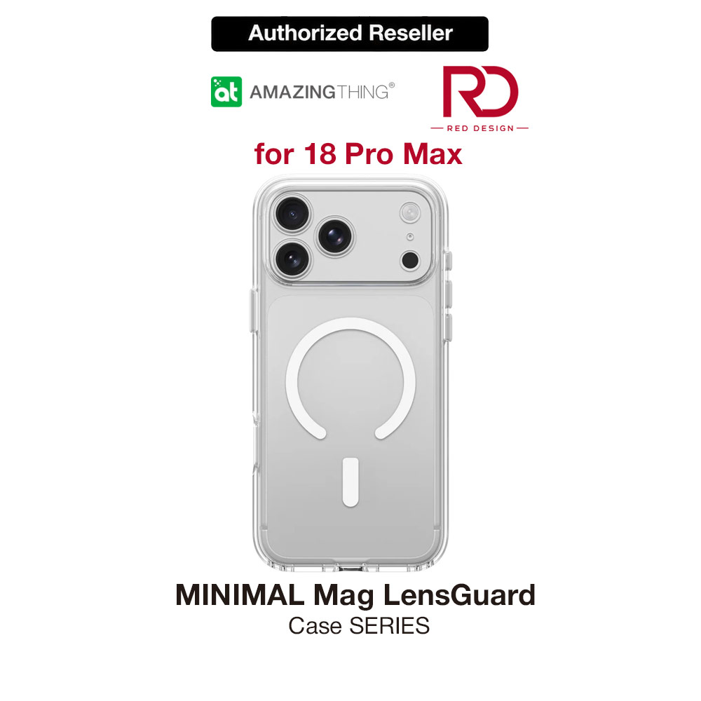 Picture of Apple iPhone 18 Pro Max Case | MINIMAL LensGuard Clarity Full Camera Cover Magnetic Charging X-CUSHION PRO 8 Case for iPhone 18 Pro Max 6.9 - Clear