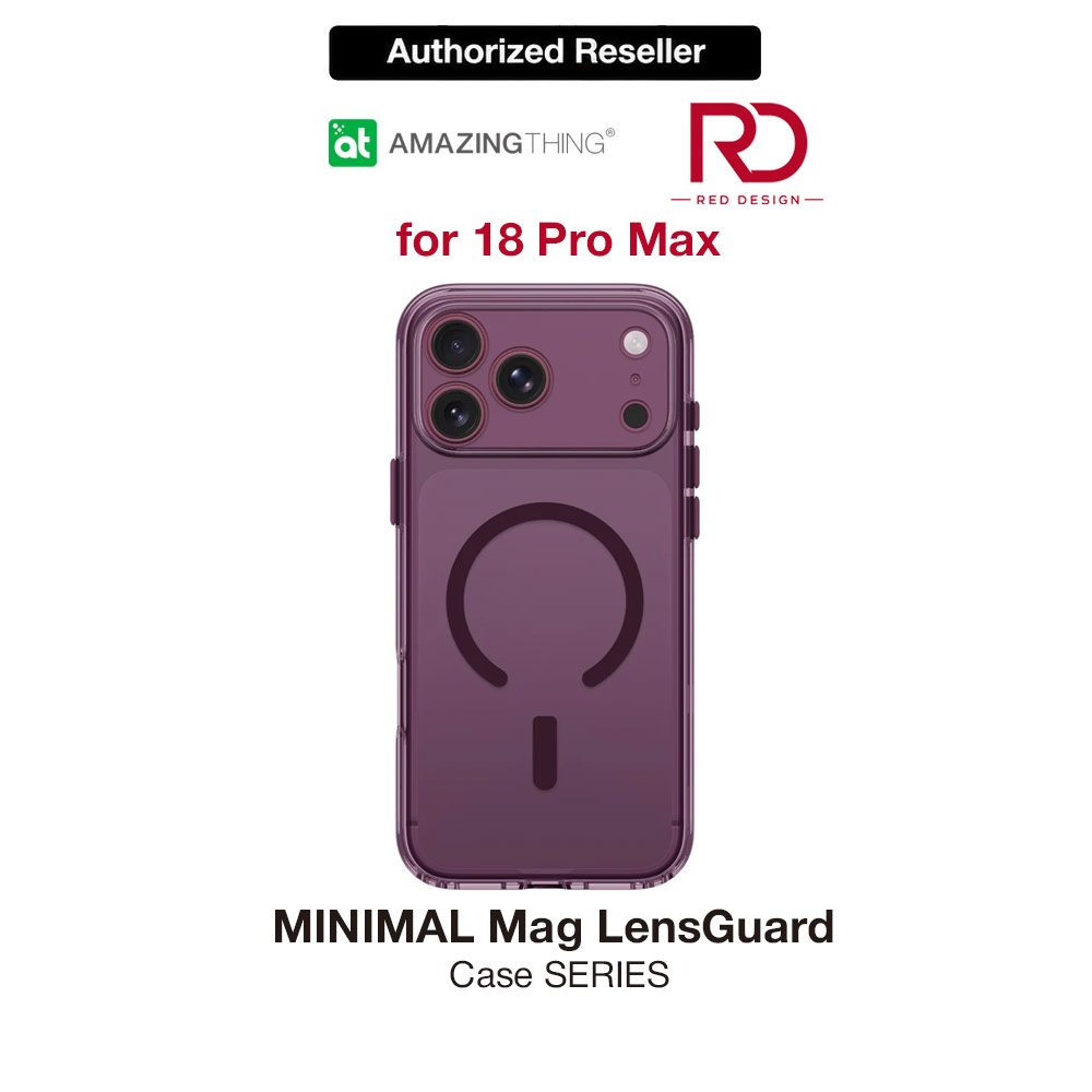 Picture of Apple iPhone 18 Pro Max Case | Amazingthing MINIMAL LensGuard Clarity Full Camera Cover Magnetic Charging X-CUSHION PRO 8 Case for iPhone 18 Pro Max 6.9 - Purple