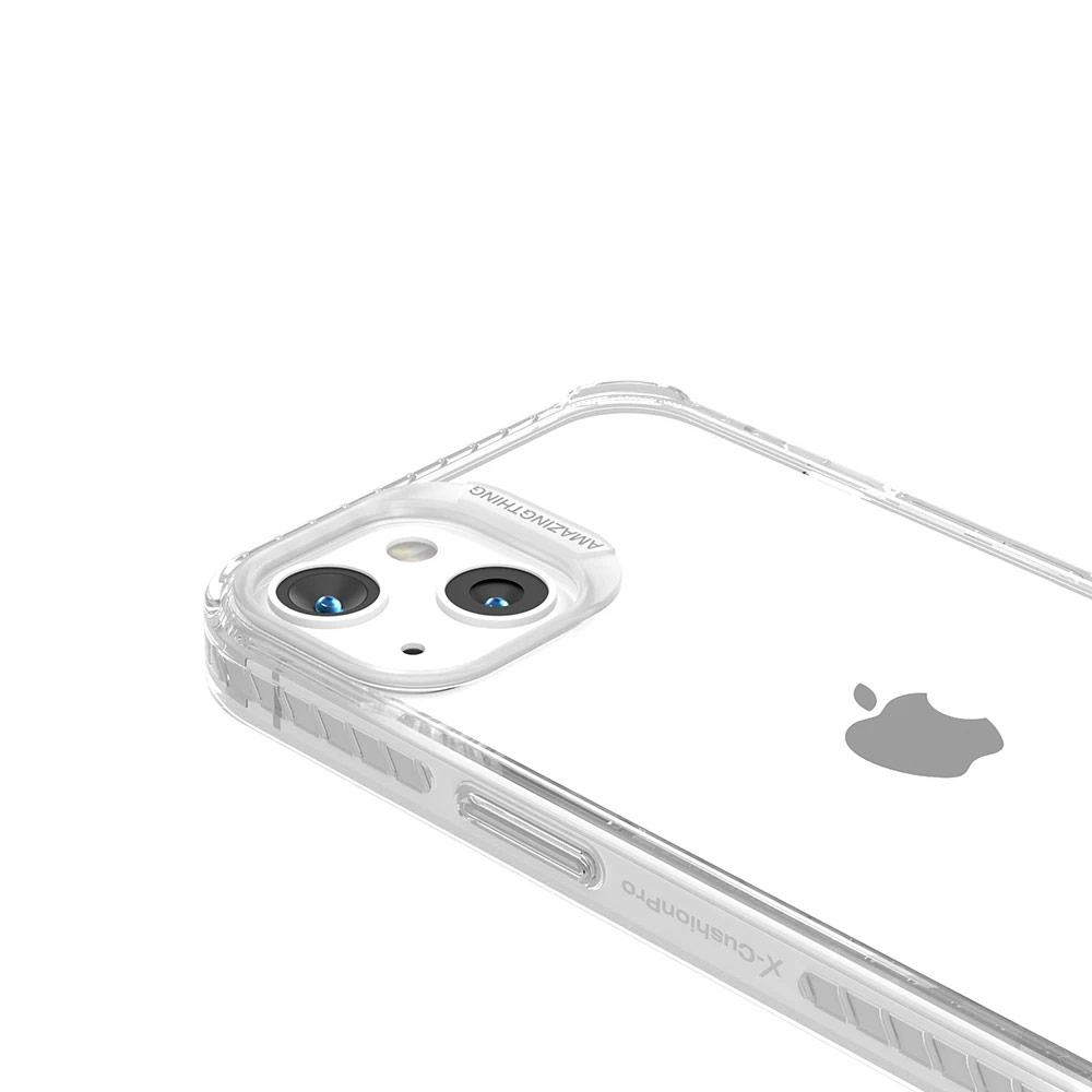 Picture of Apple iPhone 13 6.1 Case | Amazingthing TITAN PRO Drop Proof Case for iPhone 13 6.1 (Transparent Clear)