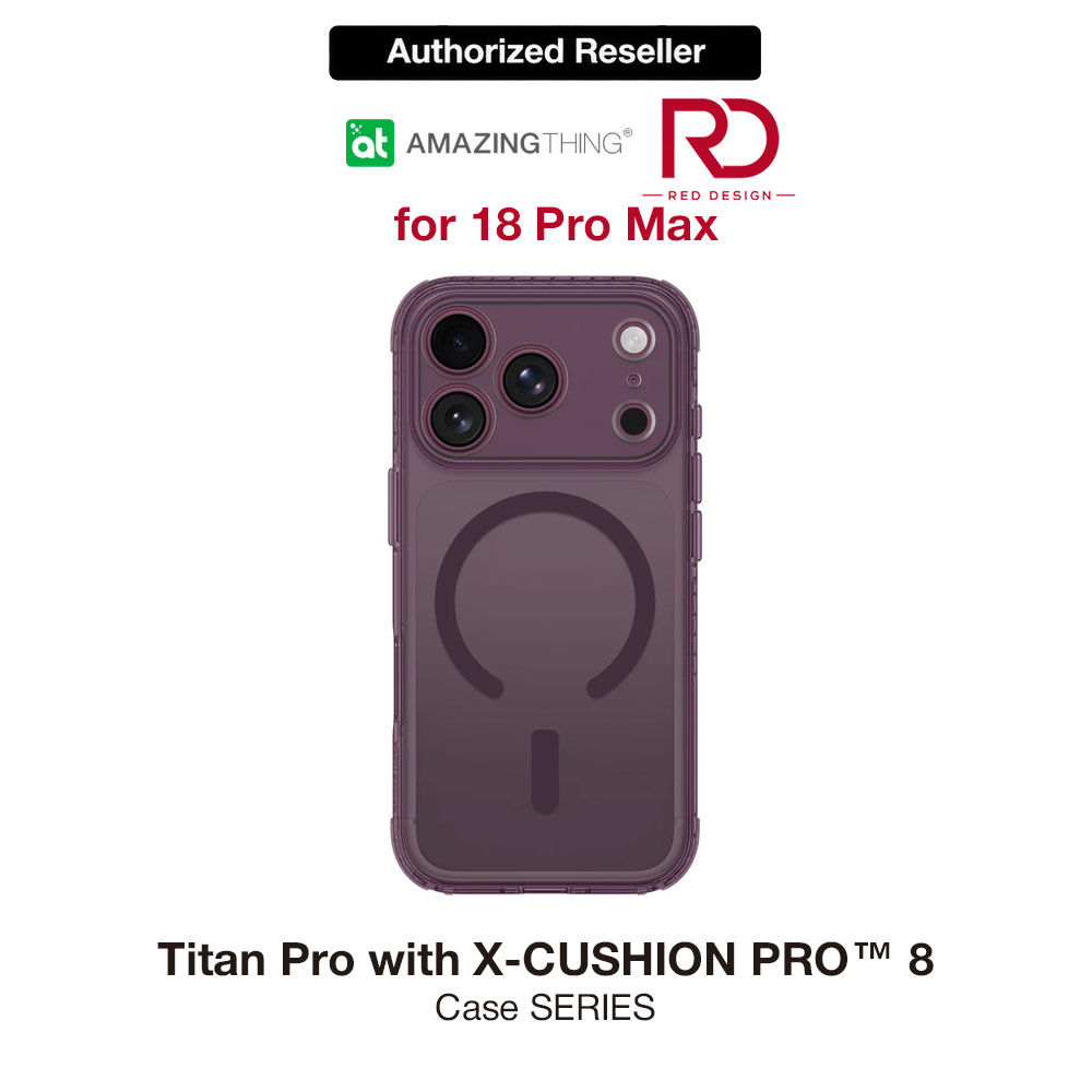 Picture of Amazingthing TITAN PRO Magnetic Case with X-CUSHION PRO Protection for iPhone 18 Pro Max 6.9 - Purple Apple iPhone 18 Pro Max- Apple iPhone 18 Pro Max Cases, Apple iPhone 18 Pro Max Covers, iPad Cases and a wide selection of Apple iPhone 18 Pro Max Accessories in Malaysia, Sabah, Sarawak and Singapore