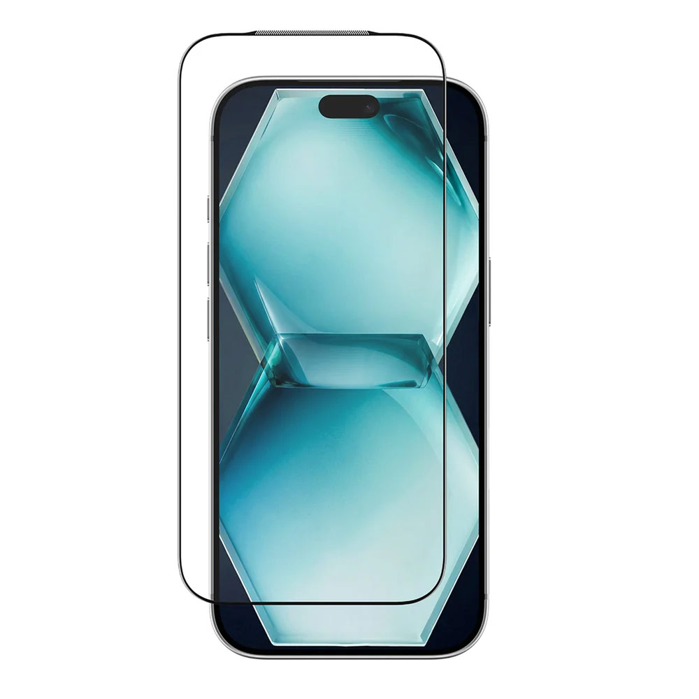 Picture of Apple iPhone 18 Pro Screen Protector | Amazingthing TITAN Vision 30 3D Pro Frame Full Tempered Glass Screen Protector with Dust Filter for for iPhone 18 Pro - Clear