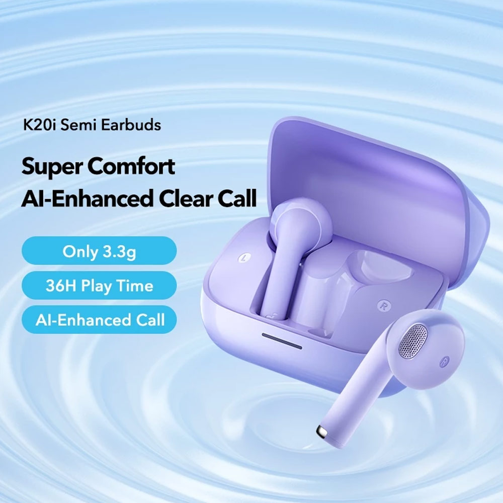 Picture of Soundcore by Anker K20i In Ear TWS wireless earbuds 36 Hours Playtime AI Clear Call (White)