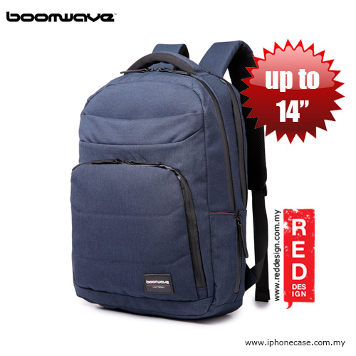 Picture of Boomwave Light Series Backpack for laptop up to 14" - Dark Blue Red Design- Red Design Cases, Red Design Covers, iPad Cases and a wide selection of Red Design Accessories in Malaysia, Sabah, Sarawak and Singapore 