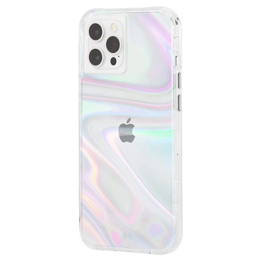 Picture of Apple iPhone 13 Pro 6.1  | Case Mate Case-Mate Soap Bubble Protection Case for iPhone 13 Pro 6.1 (Iridescent)