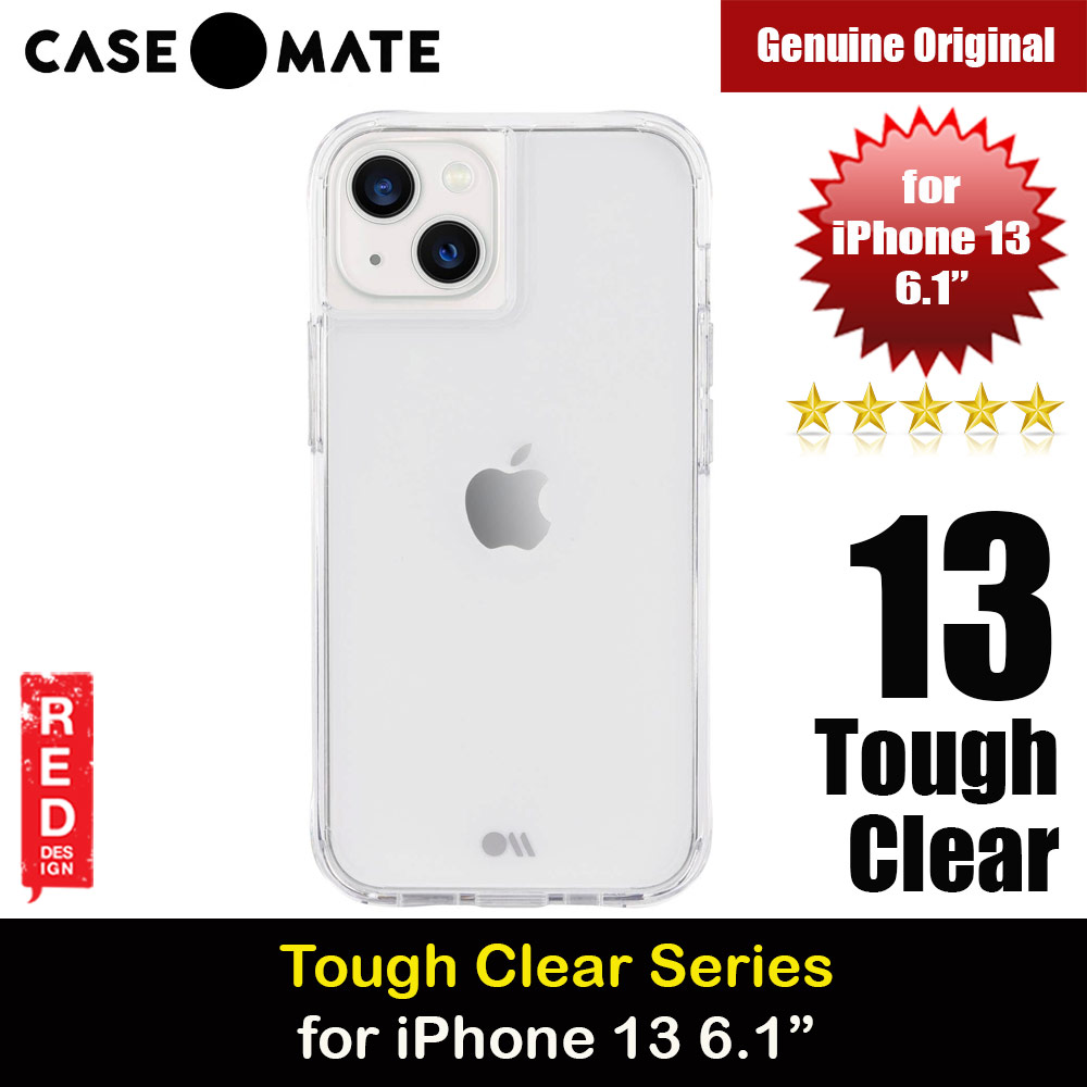 Picture of Case Mate Case-Mate Tough Clear Protection Case for iPhone 13 6.1 (Clear) Apple iPhone 13 6.1- Apple iPhone 13 6.1 Cases, Apple iPhone 13 6.1 Covers, iPad Cases and a wide selection of Apple iPhone 13 6.1 Accessories in Malaysia, Sabah, Sarawak and Singapore 