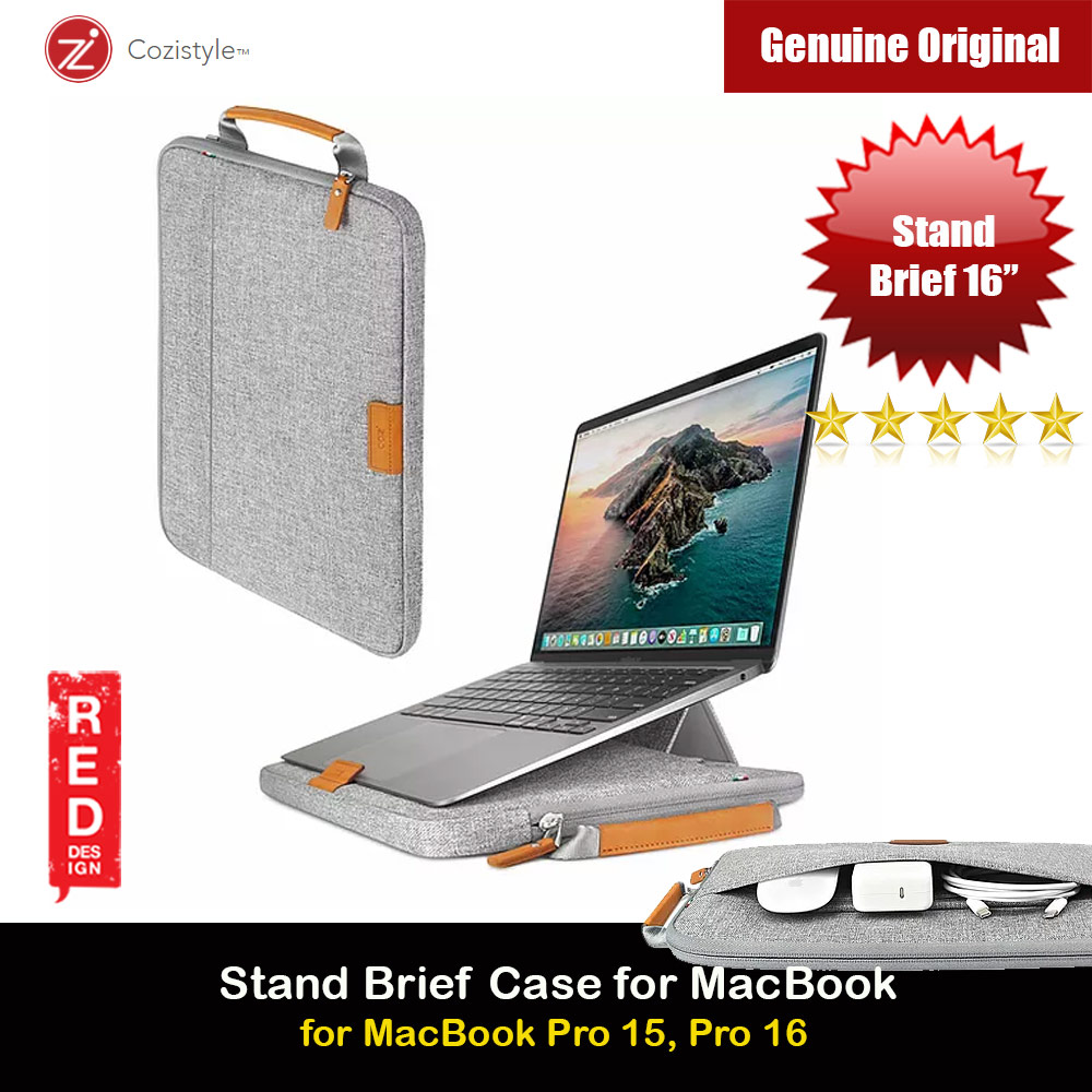 Picture of Cozistyle City Collection Stand Brief Case Protection Brief Top leather carry handle for MacBook Pro 15 Macbook Pro 16 Laptop (Urban Gray) Apple iPad Pro 11 2nd gen 2020- Apple iPad Pro 11 2nd gen 2020 Cases, Apple iPad Pro 11 2nd gen 2020 Covers, iPad Cases and a wide selection of Apple iPad Pro 11 2nd gen 2020 Accessories in Malaysia, Sabah, Sarawak and Singapore 