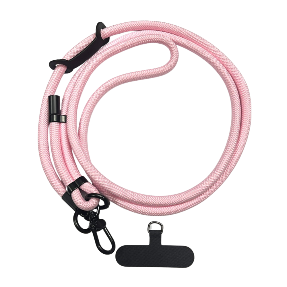 Picture of Red Design Selected Shoulder Lanyard Strap Crossbody Nylon Strap 150cm (Pink)