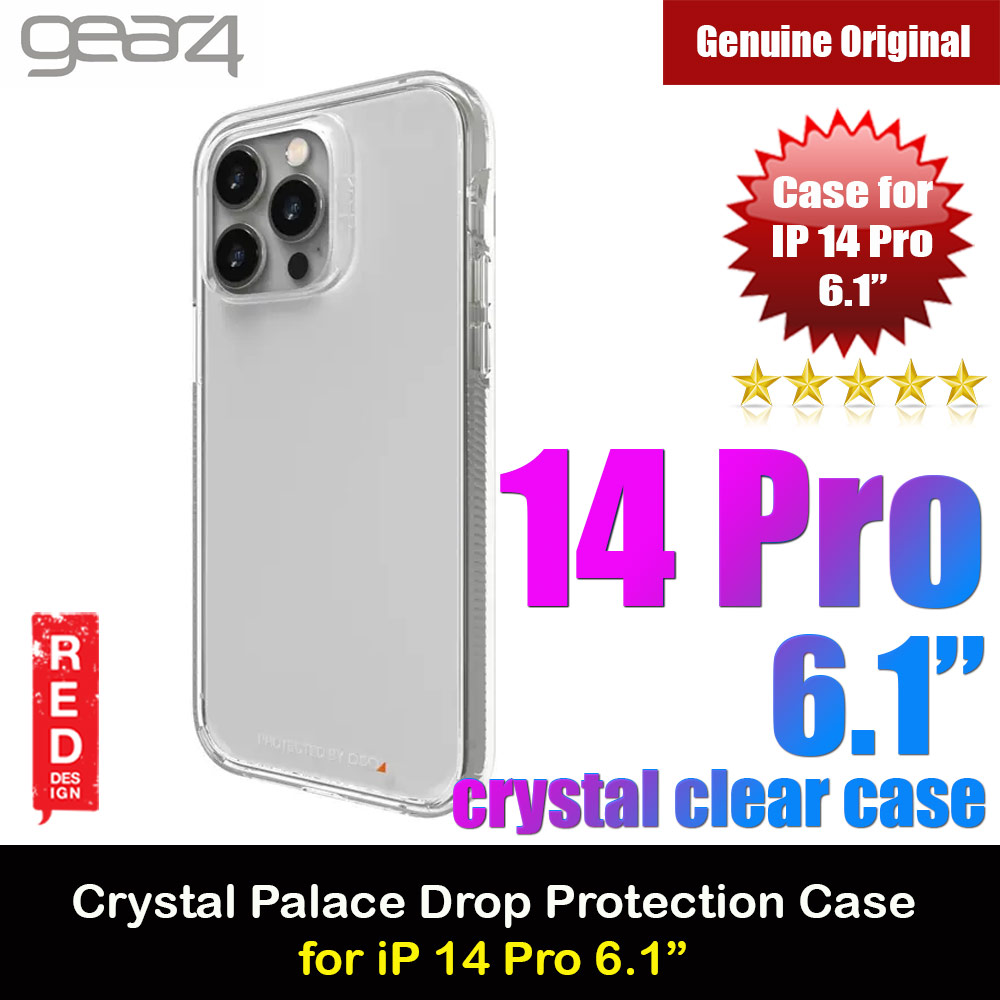 Picture of Gear4 Crystal Palace D30 Drop Protection Case for iPhone 14 Pro 6.1 (Clear) Apple iPhone 14 Pro 6.1- Apple iPhone 14 Pro 6.1 Cases, Apple iPhone 14 Pro 6.1 Covers, iPad Cases and a wide selection of Apple iPhone 14 Pro 6.1 Accessories in Malaysia, Sabah, Sarawak and Singapore 