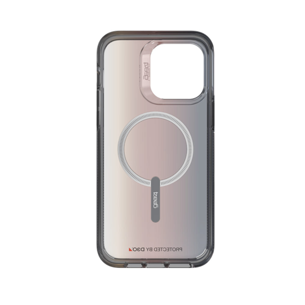 Picture of Apple iPhone 14 Pro Max 6.7 Case | Gear4 Milan Snap Snap D30 Transparent Ombre Design Drop Protection Lightweight Case with Magsafe Compatible for iPhone 14 Pro Max 6.7 (Sunset Ombre)