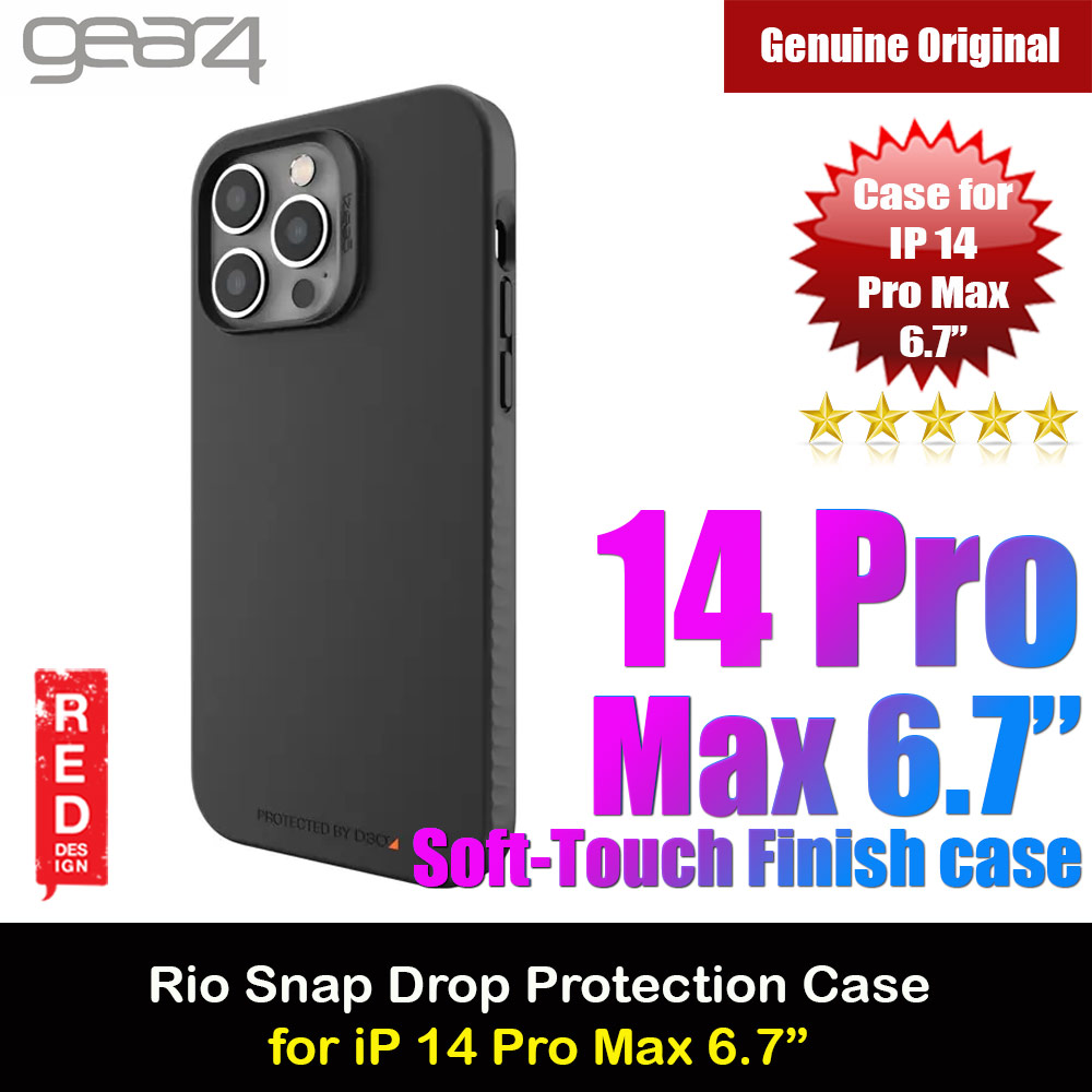 Picture of Gear4 Rio Snap D30 Drop Protection Case with Magsafe Compatible for iPhone 14 Pro Max 6.7 (Black) Apple iPhone 14 Pro Max 6.7- Apple iPhone 14 Pro Max 6.7 Cases, Apple iPhone 14 Pro Max 6.7 Covers, iPad Cases and a wide selection of Apple iPhone 14 Pro Max 6.7 Accessories in Malaysia, Sabah, Sarawak and Singapore 