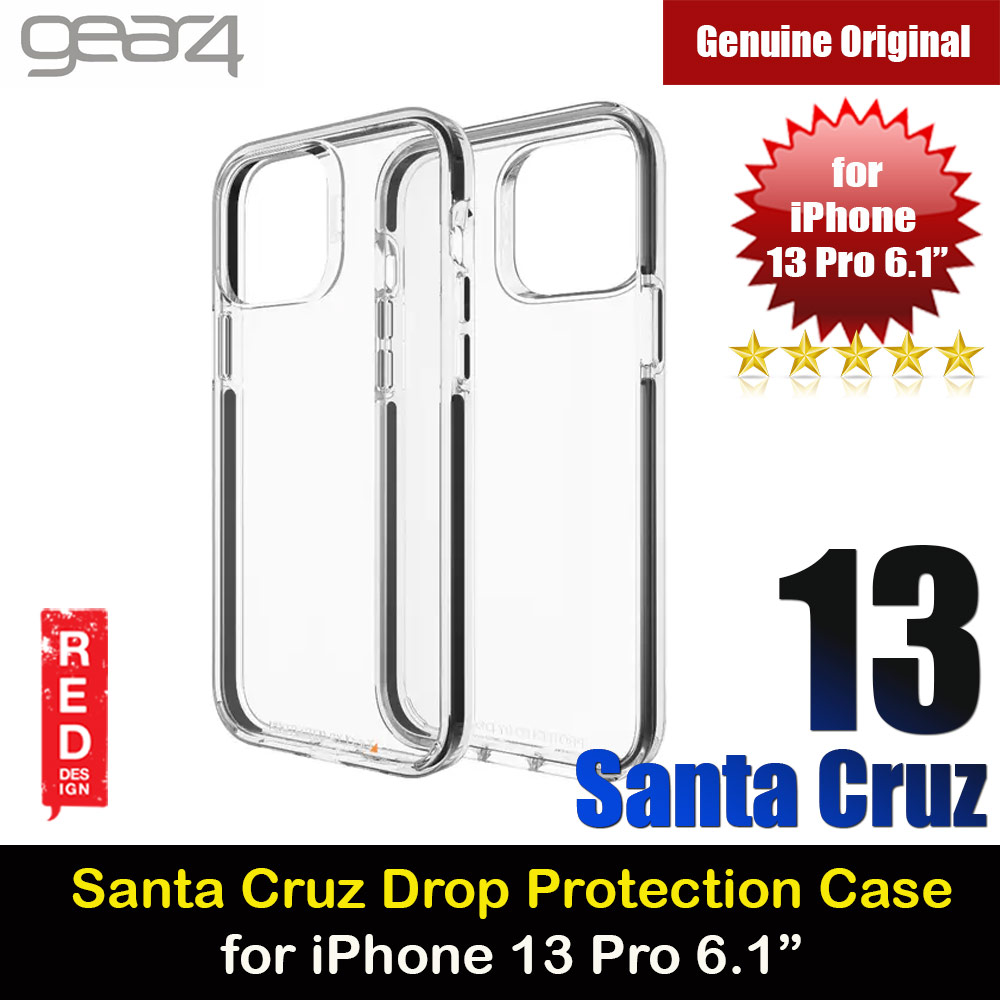 Picture of Gear4 Santa Cruz Slim Lightweight Case Protection Case for iPhone 13 Pro 6.1 (Black) Apple iPhone 13 Pro 6.1- Apple iPhone 13 Pro 6.1 Cases, Apple iPhone 13 Pro 6.1 Covers, iPad Cases and a wide selection of Apple iPhone 13 Pro 6.1 Accessories in Malaysia, Sabah, Sarawak and Singapore 