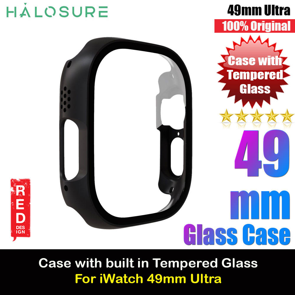 Picture of Halosure Coraza Series Case with High Sensitivity Touch 9H Tempered Glass for Apple Watch 49mm Ultra (Black) Apple Watch 49mm	Ultra- Apple Watch 49mm	Ultra Cases, Apple Watch 49mm	Ultra Covers, iPad Cases and a wide selection of Apple Watch 49mm	Ultra Accessories in Malaysia, Sabah, Sarawak and Singapore 