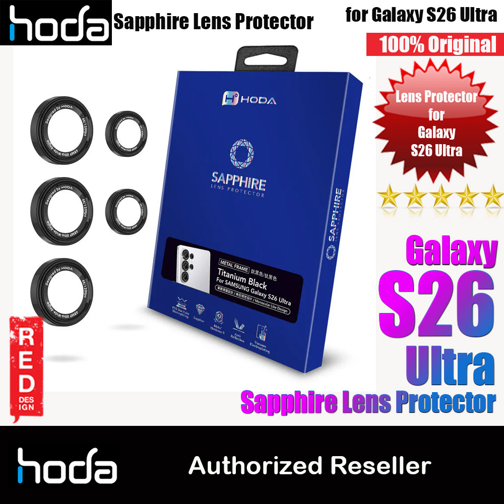 Picture of Hoda Sapphire Lens Protector Monocular Like Design for Samsung Galaxy S26 Ultra (5PCS Titanium Black) Samsung Galaxy S26 Ultra- Samsung Galaxy S26 Ultra Cases, Samsung Galaxy S26 Ultra Covers, iPad Cases and a wide selection of Samsung Galaxy S26 Ultra Accessories in Malaysia, Sabah, Sarawak and Singapore 