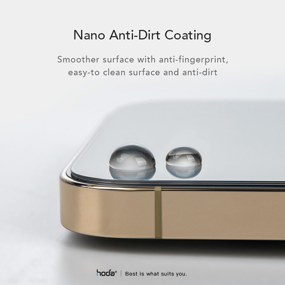 Picture of Apple iPhone 18 Pro Max Screen Protector | Hoda Anti Reflection Matte  Full Coverage Tempered Glass Screen Protector for iPhone 18 Pro Max Dust Free Helper Lite Included - Matte