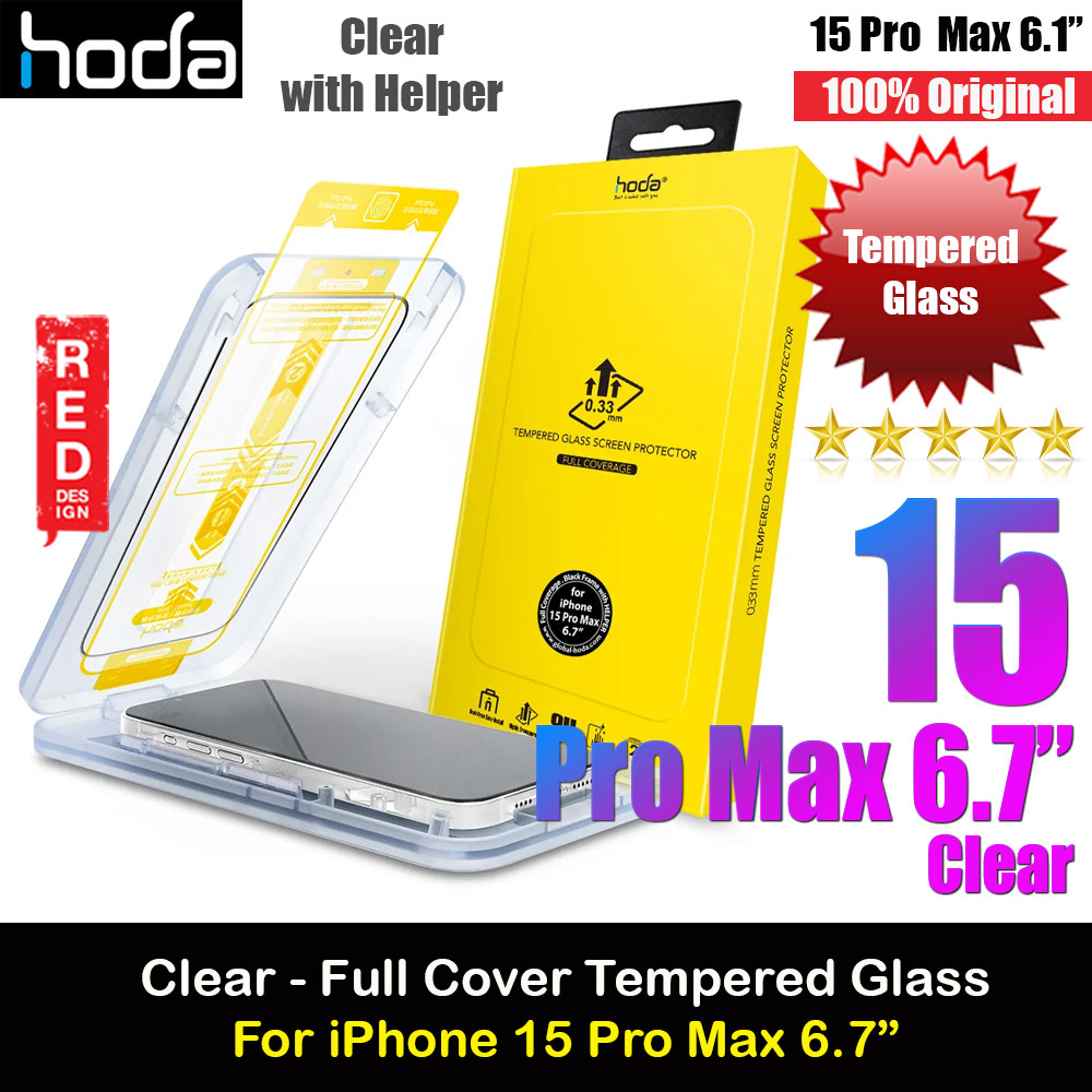 Black Ice Glass Screen Protector iPhone 15