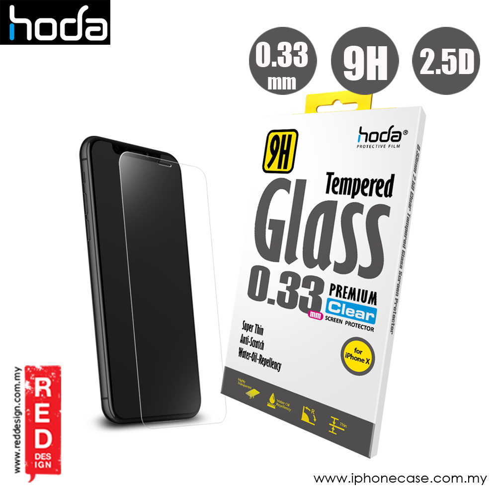 Picture of Hoda Premium Clear 9H Tempered Glass for Apple iPhone X Xs (0.33 mm Clear) Apple iPhone X- Apple iPhone X Cases, Apple iPhone X Covers, iPad Cases and a wide selection of Apple iPhone X Accessories in Malaysia, Sabah, Sarawak and Singapore 