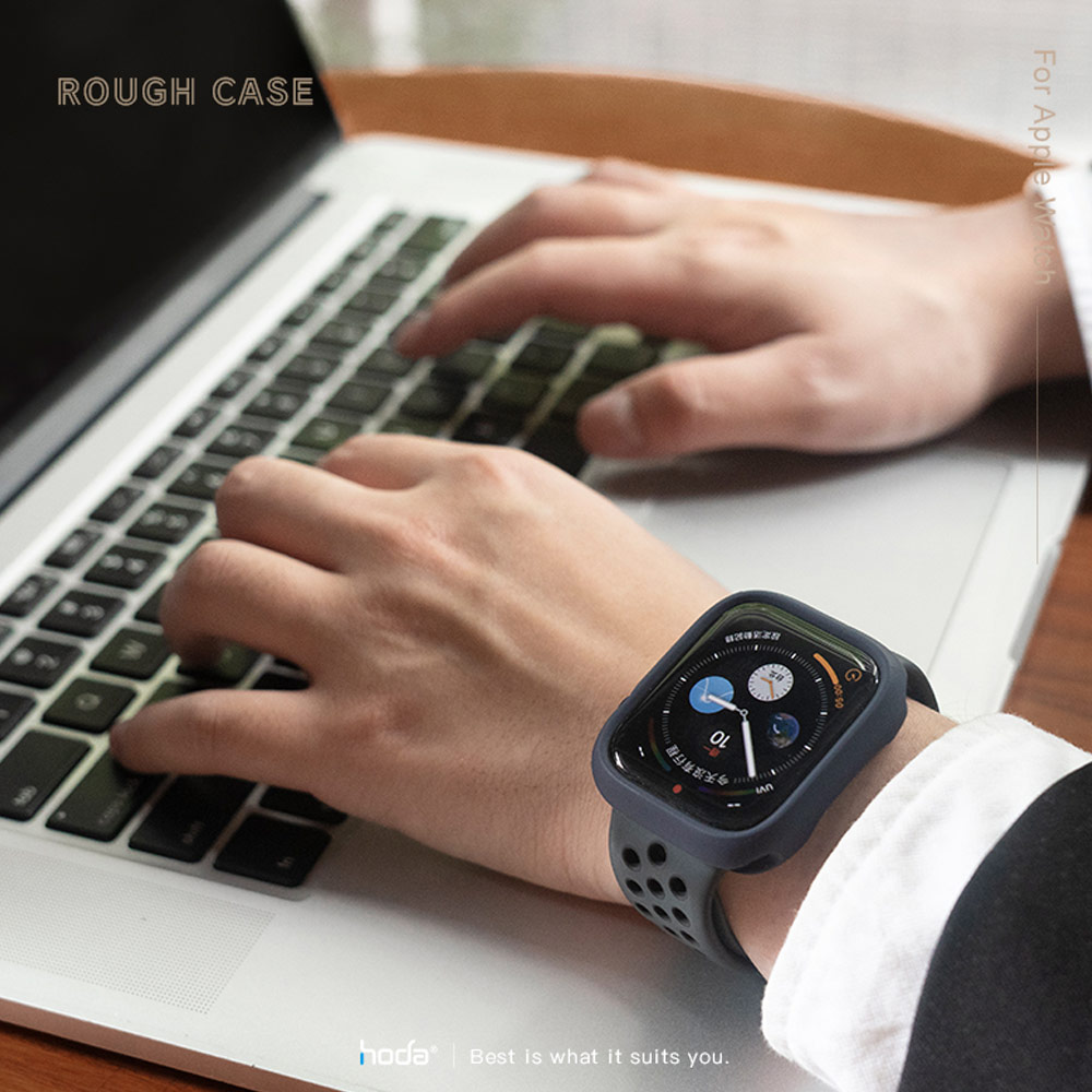 Picture of Apple Watch 41mm Case | Hoda Rough Case Apple Watch 41mm Series 7 Protection Case (Matte)