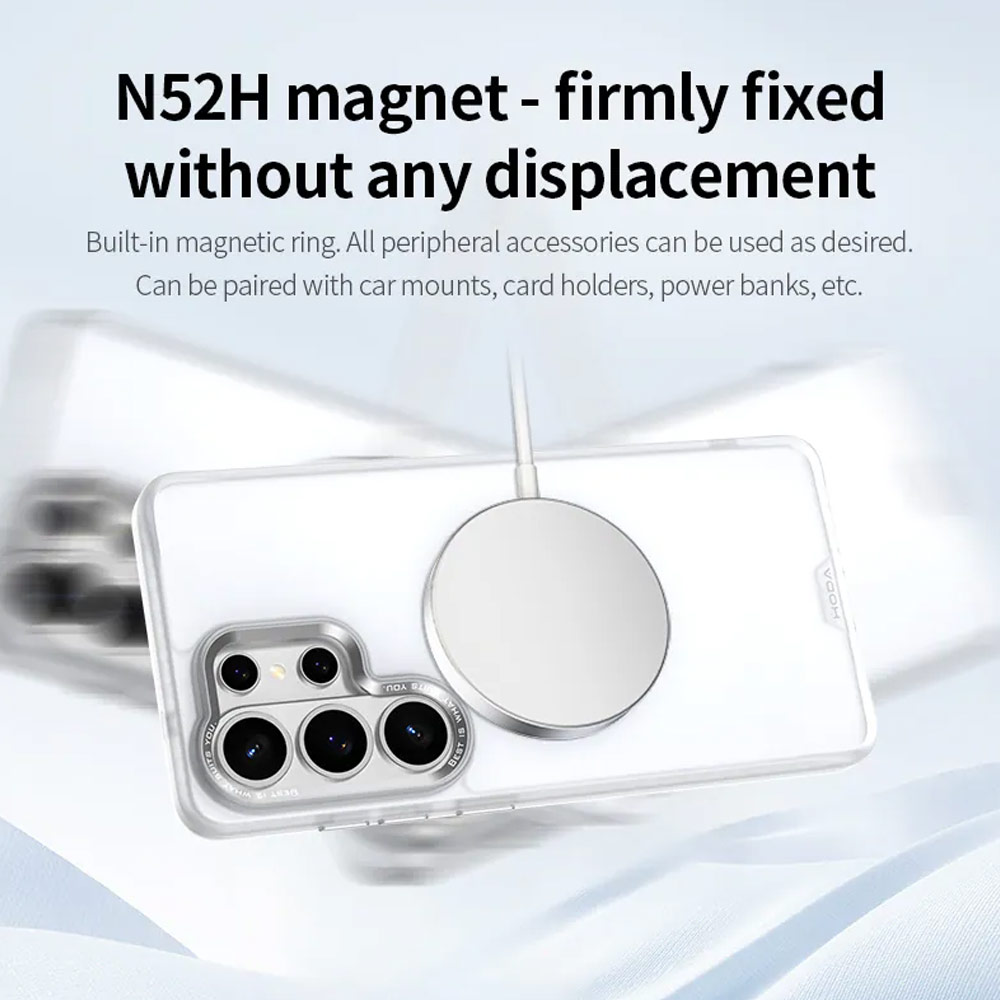 Picture of Samsung Galaxy S26 Ultra Case | Hoda Rough Case with Magnet Magnetic Military Standard Cover Casing for Samsung Galaxy S26 Ultra (Matte)