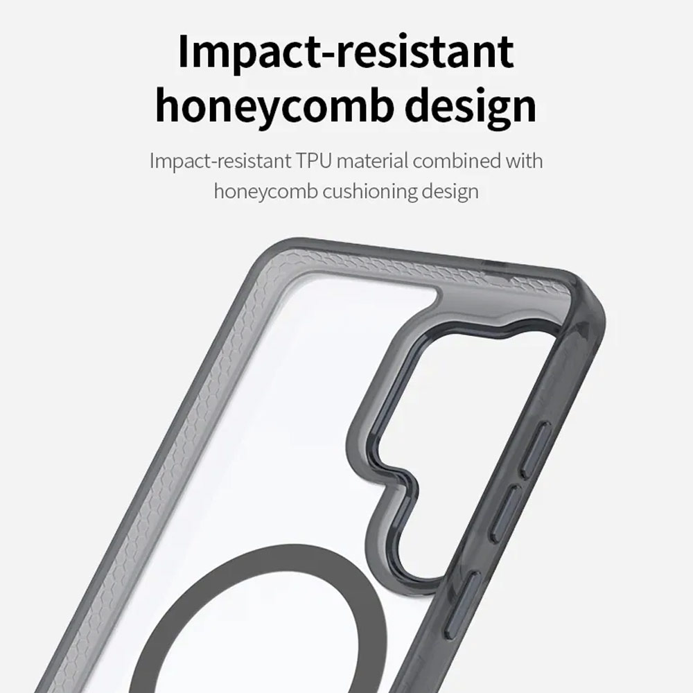 Picture of Samsung Galaxy S26 Ultra Case | Hoda Rough Case with Magnet Magnetic Military Standard Cover Casing for Samsung Galaxy S26 Ultra (Matte)