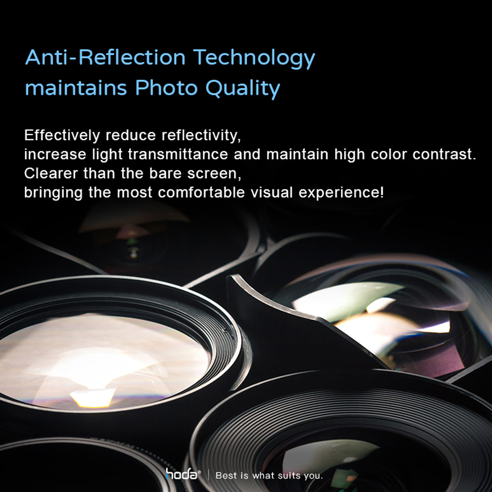 Picture of Apple iPhone 14 Plus 6.7  | Hoda Sapphire Lens Protector for iPhone 14 6.1 iPhone 14 Plus 6.7  (2PCS Purple)