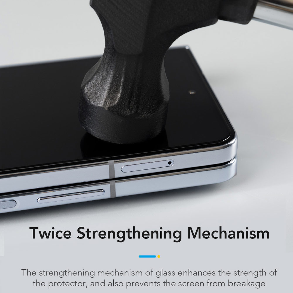 Picture of Samsung Galaxy S26 Screen Protector | Hoda Clear Full Coverage Tempered Glass Screen Protector for Samsung Galaxy S26 (Clear)