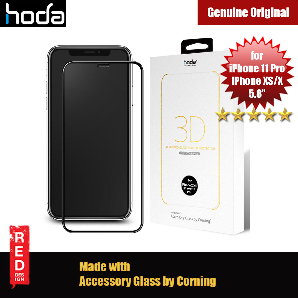 Picture of Hoda 3D 0.33mm Full Coverage Corning 3D Tempered Glass Screen Protector for Apple iPhone XS iPhone 11 Pro 5.8 (Corning 3D) Apple iPhone 11 Pro 5.8- Apple iPhone 11 Pro 5.8 Cases, Apple iPhone 11 Pro 5.8 Covers, iPad Cases and a wide selection of Apple iPhone 11 Pro 5.8 Accessories in Malaysia, Sabah, Sarawak and Singapore 