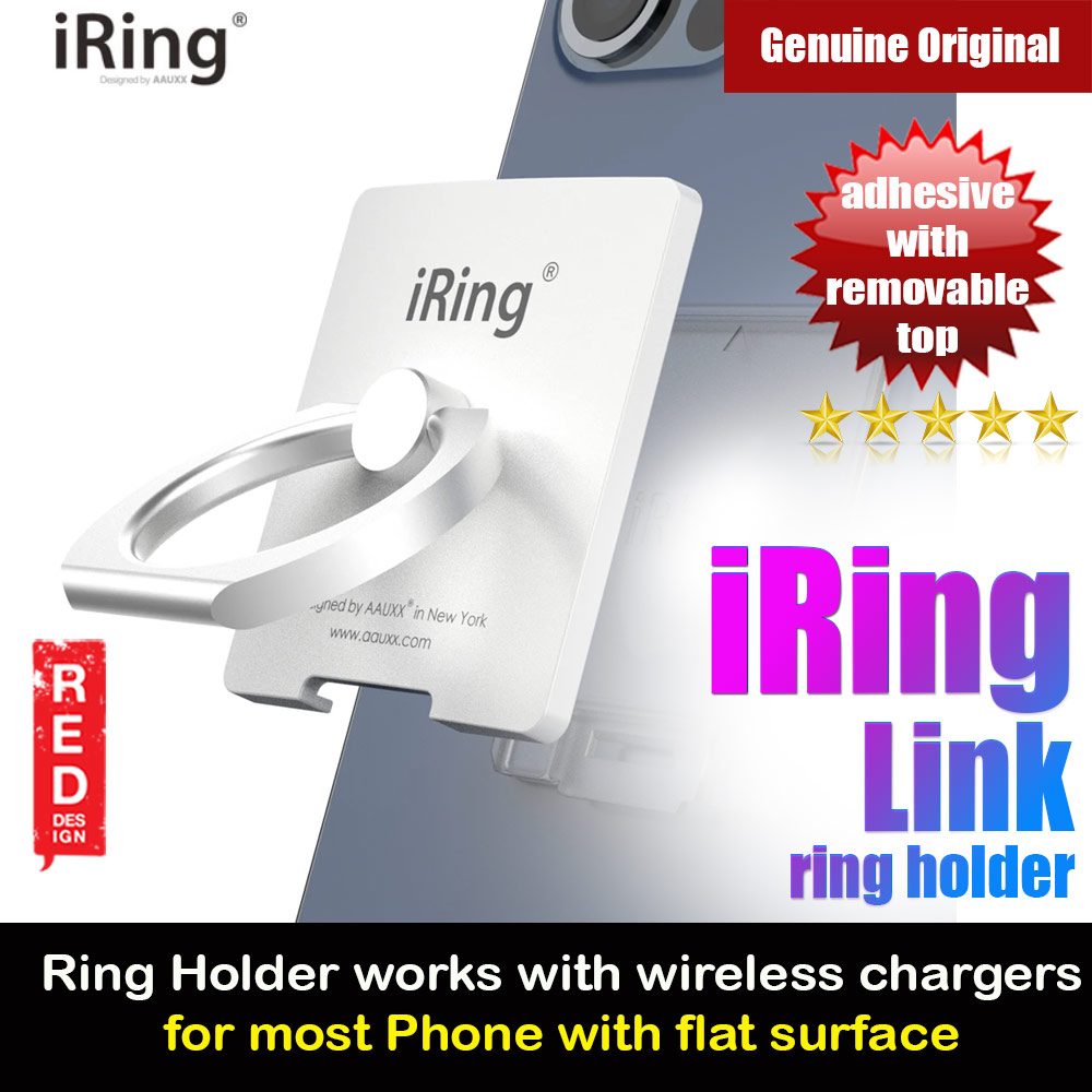 Picture of AAUXX iRing Link Universal Phone Grip and Stand Compatible with wireless charging (Pearl White) Red Design- Red Design Cases, Red Design Covers, iPad Cases and a wide selection of Red Design Accessories in Malaysia, Sabah, Sarawak and Singapore 