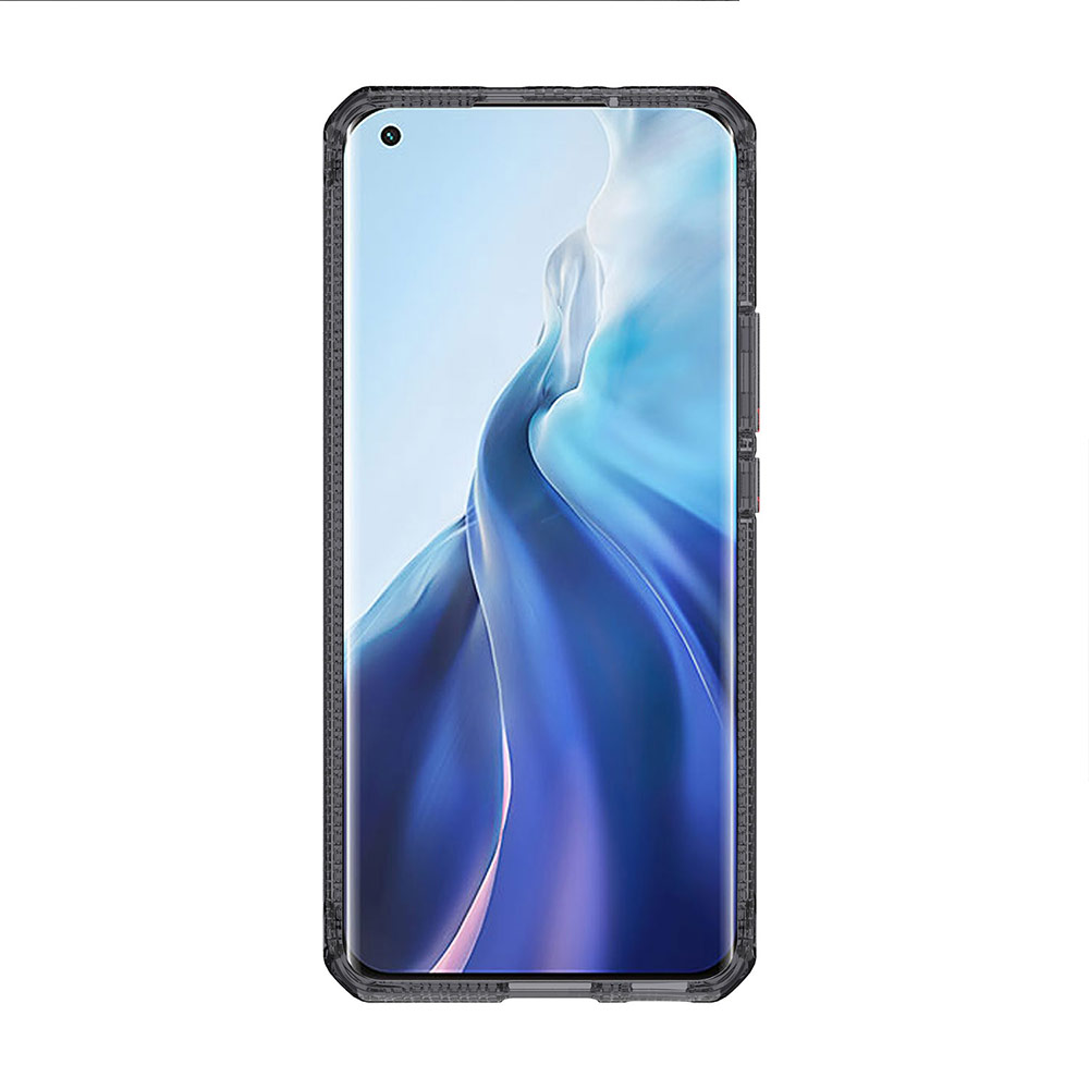 Picture of Xiaomi Mi 11 Case | ITSKINS SPECTRUM CLEAR ANTIMICROBIAL Certified Antishock Protection Case for XiaoMi Mi 11 (Smoke)
