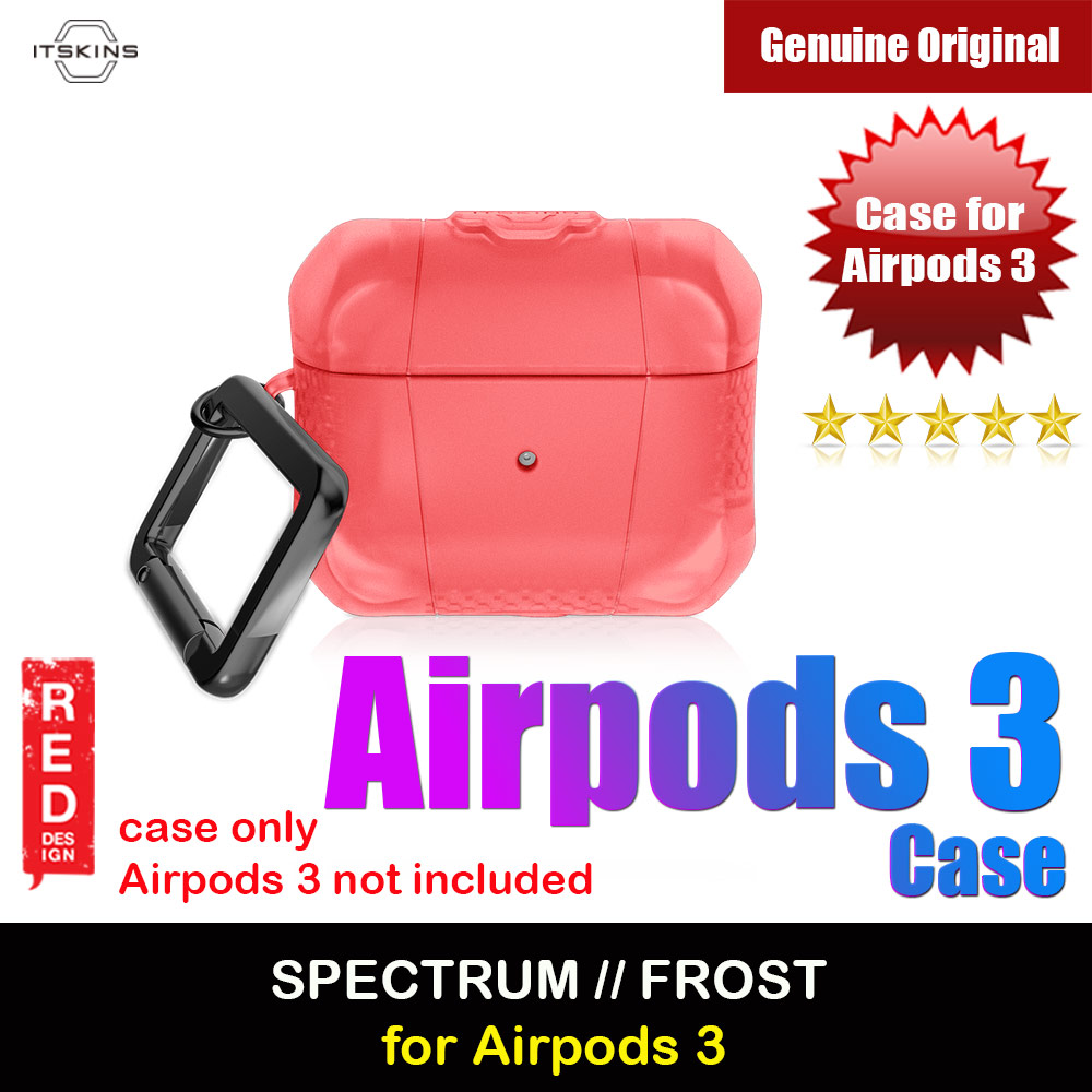Picture of ITSKINS Spectrum Frost Drop Proof Protection Case for Airpods 3 Case (Coral) Apple Airpods 3- Apple Airpods 3 Cases, Apple Airpods 3 Covers, iPad Cases and a wide selection of Apple Airpods 3 Accessories in Malaysia, Sabah, Sarawak and Singapore 