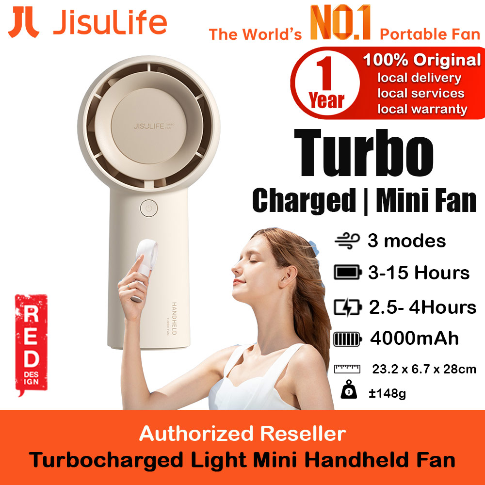 JISULIFE FA43 Handheld Turbo Fan 4000mAh 